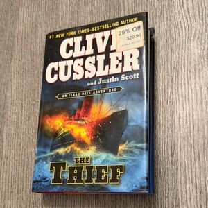 The Thief by Clive Cussler Hardcover Book